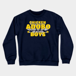 Chicken Adobo Boys Crewneck Sweatshirt